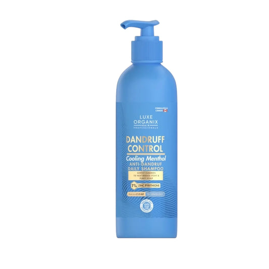 Buy Luxe Organix, Dandruff Control Cooling Menthol Shampoo 240ml Online in Qatar