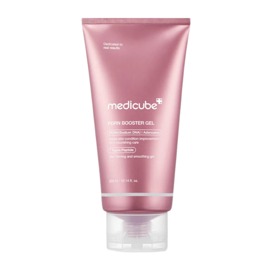 medicube, PDRN Booster Gel 300ml, all about skin doha, skincare, qatar, beauty, cosmetics, trending, tiktok, snapchat, facebook, instagram, Perfume, reels, hightlights, followers, fyp