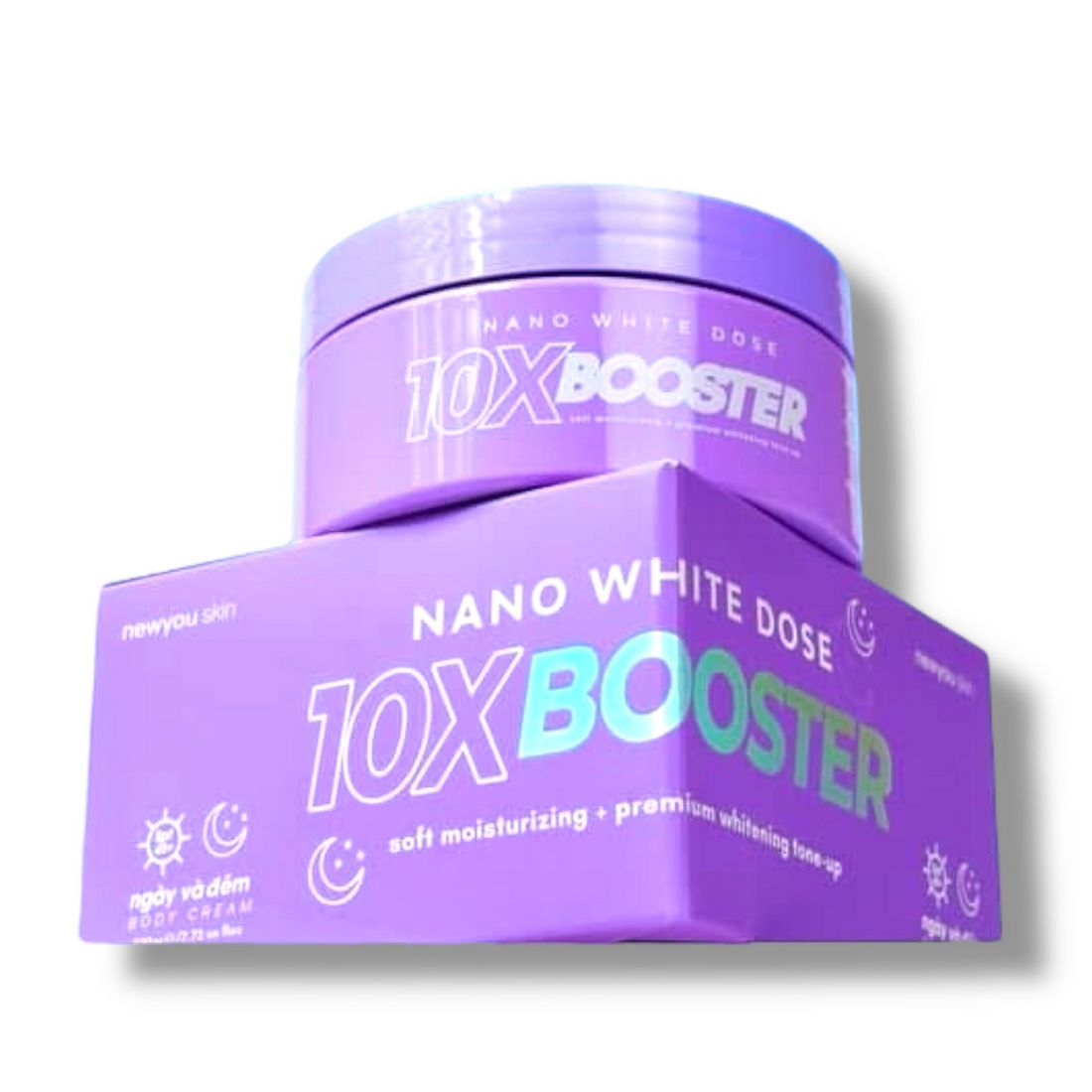 newyou skin, Nano White Dose 10X Booster SPF45+ 230g, all about skin doha, skincare, qatar, beauty, cosmetics, trending, tiktok, snapchat, facebook, instagram, Perfume, reels, hightlights, followers, fyp