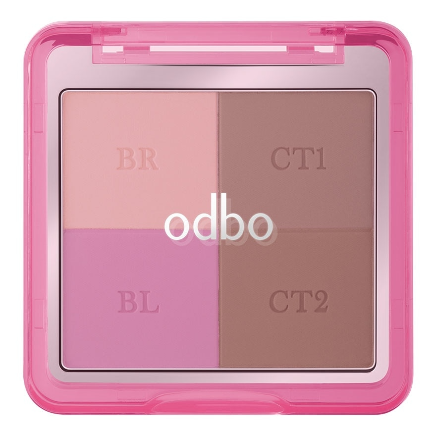 odbo, Glam & Shade Multi Palette 8.5 - All About Skin Doha
