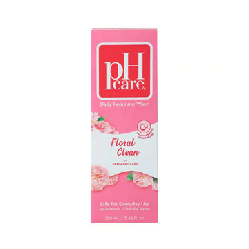 Buy pH Care, Daily Feminine Wash Floral Clean for Fragrant Care 250ml Online in Qatar