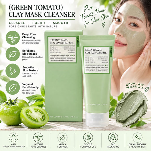 (Green Tomato), Clay Mask Cleanser 120ml